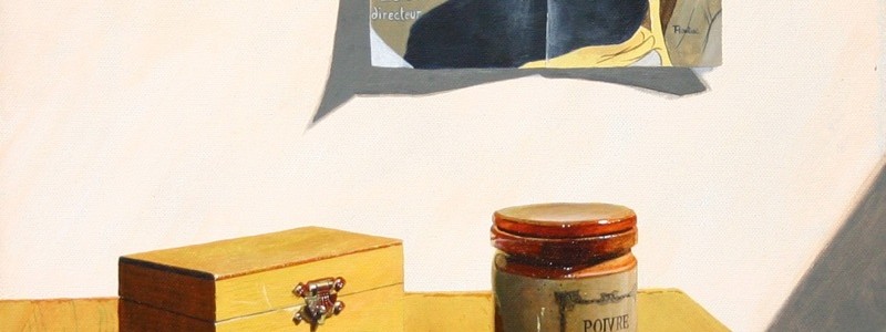 Still Life with Toulouse-Lautrec Poster by Richard Harby