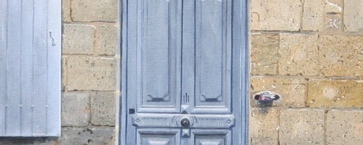 Nº5 Blue Door Gourdon by Richard Harby Nº5 Blue Door Gourdon by Richard Harby