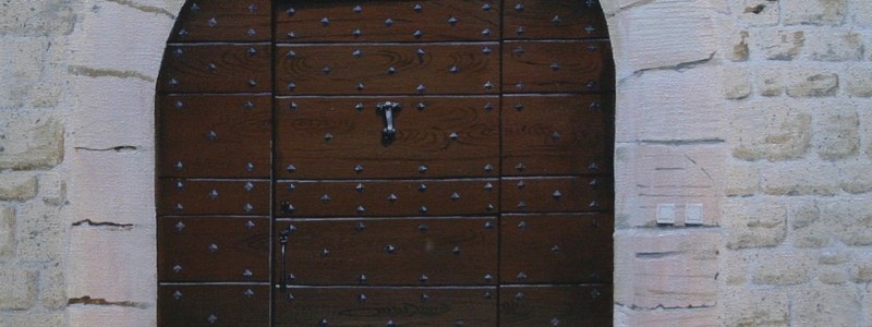 Door Within Door, Gourdon by Richard Harby Door Within Door, Gourdon by Richard Harby